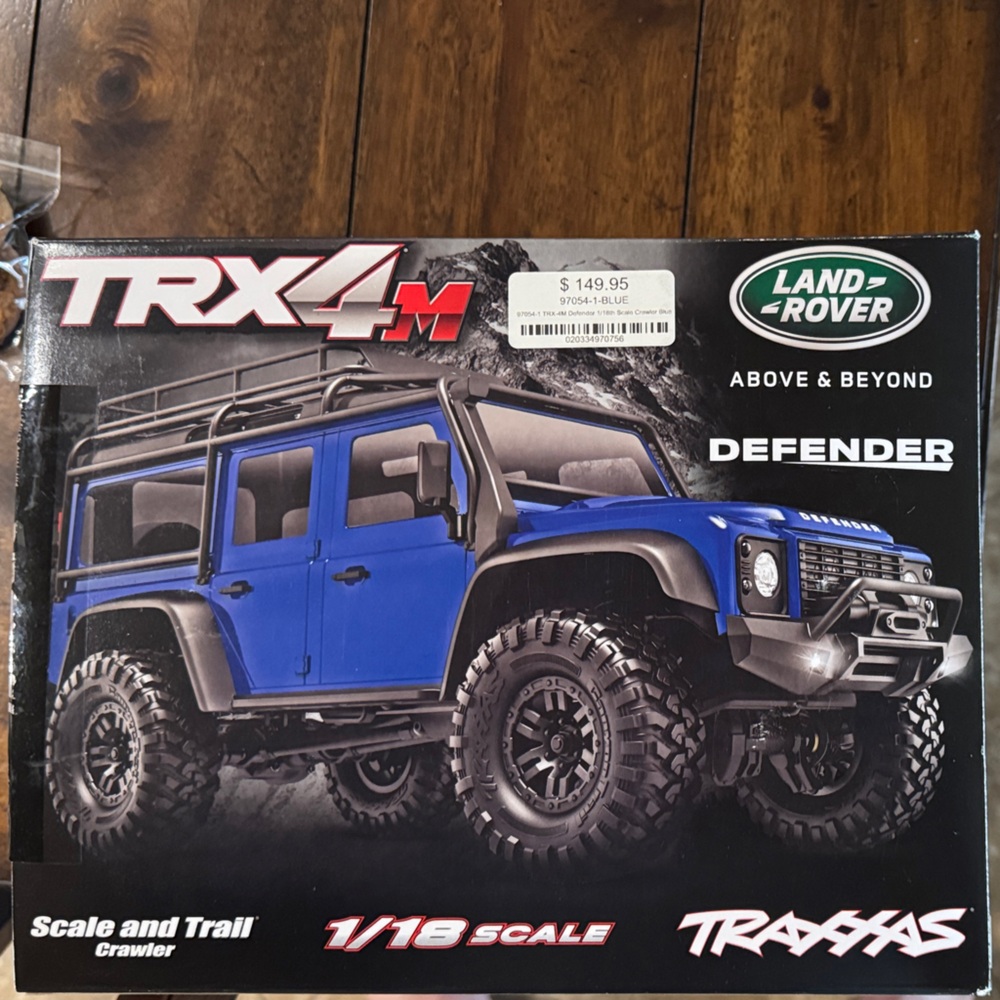 Traxxas TRX-4M Blue Defender RC Vehicle